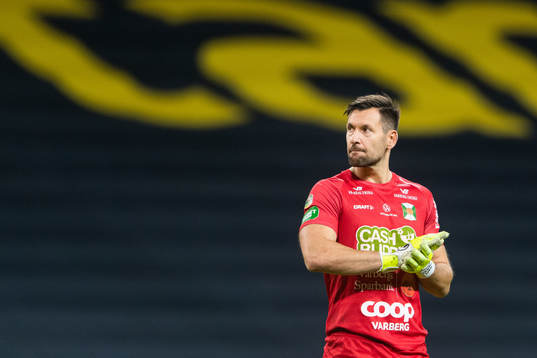 Varbergs målvakt Stojan Lukic