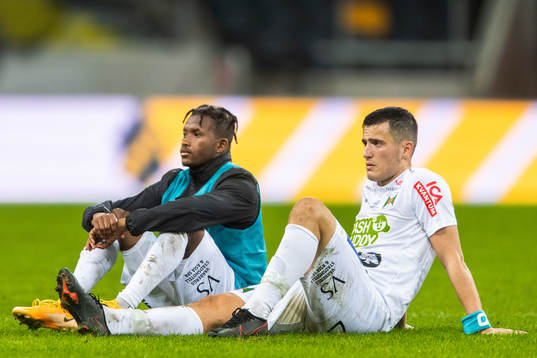 Varbergs Astrit Selmani deppar