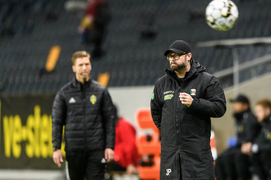 Varbergs tränare Joakim Persson