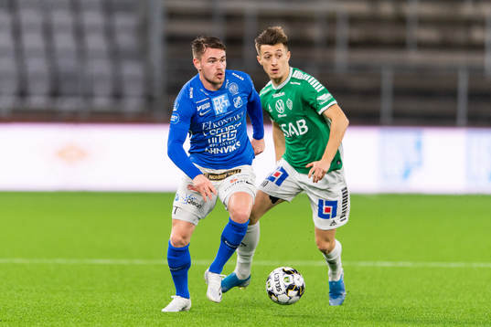 Norrbys Rasmus Örqvist och Brages Leonard Pllana