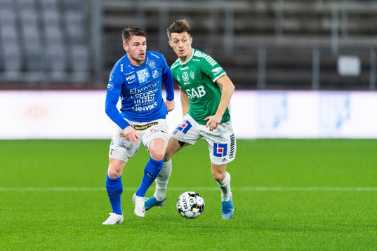 Norrbys Rasmus Örqvist och Brages Leonard Pllana