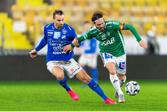 Norrbys Jonathan Azulay och Brages Robbin Sellin