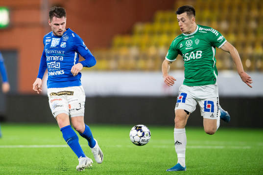 Norrbys Rasmus Örqvist och Brages Leonard Pllana