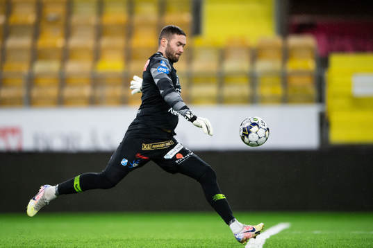 Norrbys målvakt Mergim Krasniqi
