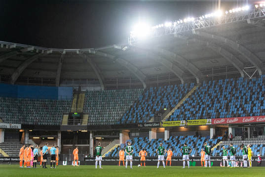 AFC Eskilstunas och GAIS spelare