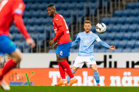 Helsingborgs Mohammed Abubakari och Malmö FF Anders