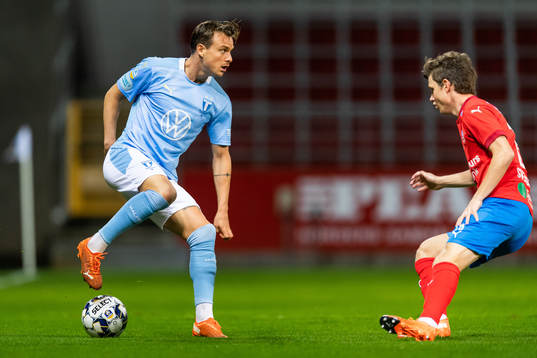 under fotbollsmatchen i Allsvenskan mellan Helsingborg och