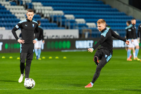 Malmö FF Sören Rieks och Anders Christiansen
