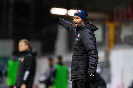 Helsingborgs tränare Olof Mellberg