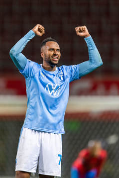 Malmö FFs Isaac Kiese Thelin jublar