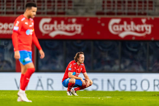 Helsingborgs Mikkel Diskerud deppar