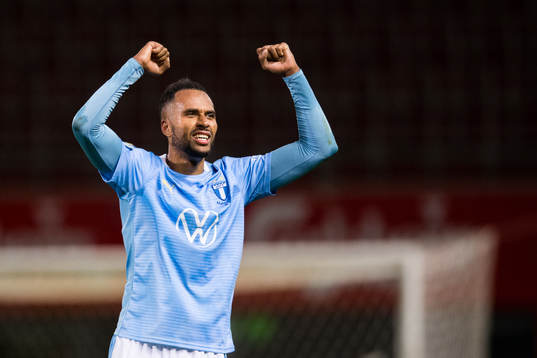Malmö FFs Isaac Kiese Thelin jublar