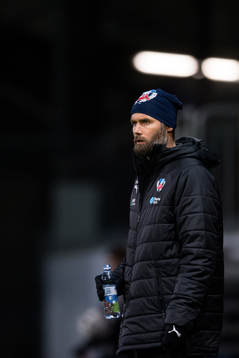 Helsingborgs tränare Olof Mellberg