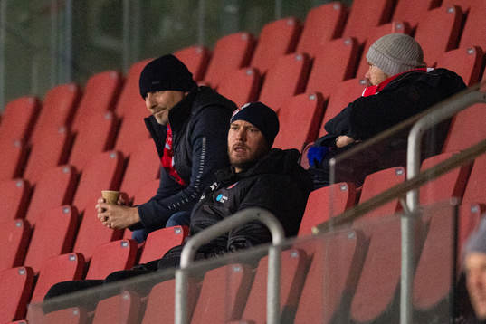 Helsingborgs Andreas Granqvist på läktaren