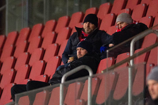 Helsingborgs Andreas Granqvist på läktaren