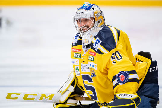 Södertäljes målvakt Alexander Sahlin