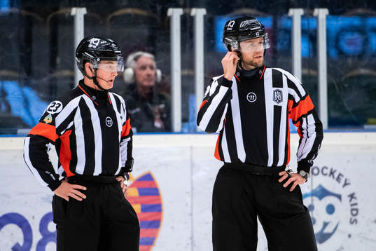 Domare Alexander Österberg och Olov Lundqvist