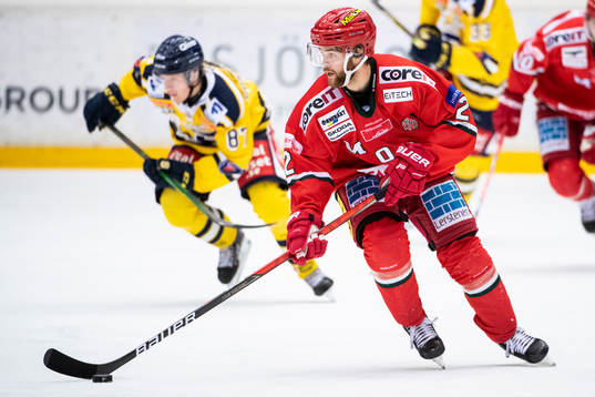 Södertäljes Hugo Gustafsson och Modos Anton Öhman