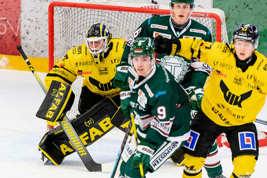 Västerås målvakt Emil Kruse
