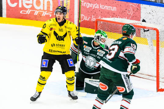 Västerås Henrik Hetta jublar