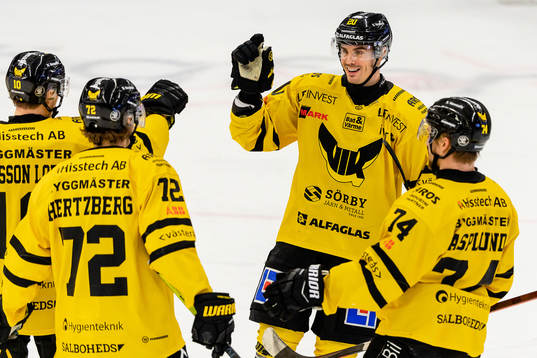 Västerås Henrik Hetta jublar