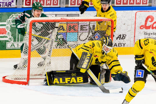 Västerås målvakt Emil Kruse