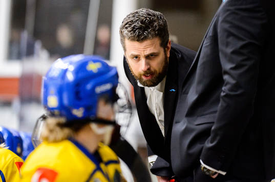 Head coach Ulf Lundberg of Sweden