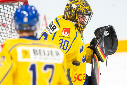 Samuel Ersson #30, SWE, Max Friberg #12, SWE