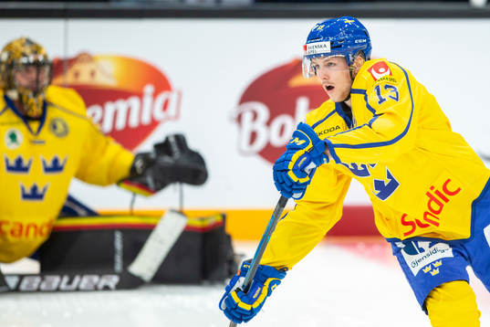 Niklas Hansson #13, SWE Samuel Ersson #30, SWE