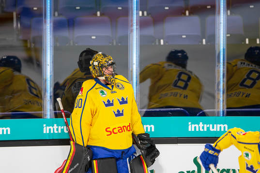 Samuel Ersson #30, SWE, John Nyberg #8, SWE