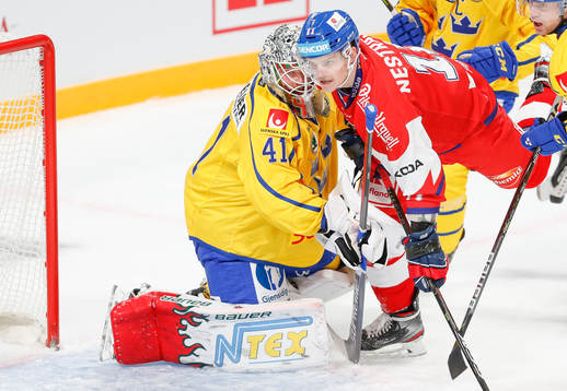 Niklas Rubin #41, SWE Andrej Nestrasil #11, CZEduring