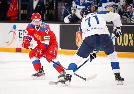 Danil Bashkirov #91, RUS and Ahti Oksanen #71, FIN