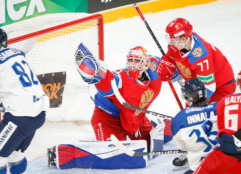 Yaroslav Askarov #1, RUS and Nikita Sedov #77, RUS