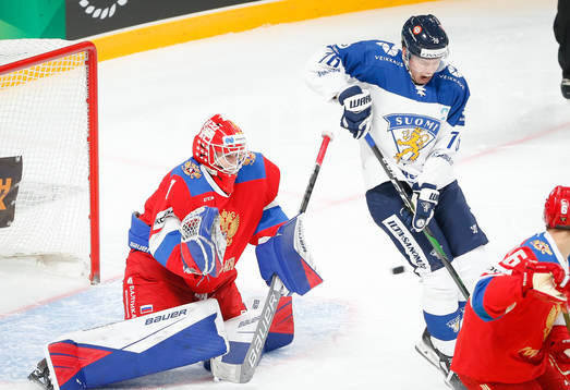 Yaroslav Askarov #1, RUS and Jere Sallinen #76, FIN