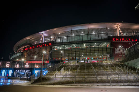 The Emirates Stadium