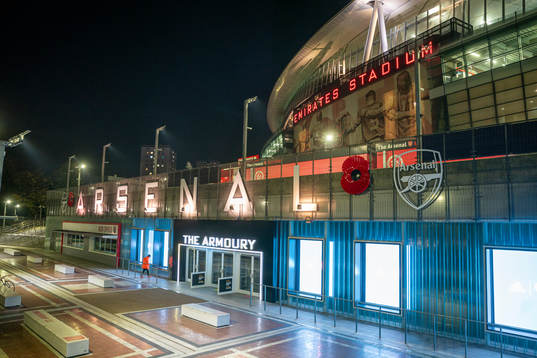 The Emirates Stadium