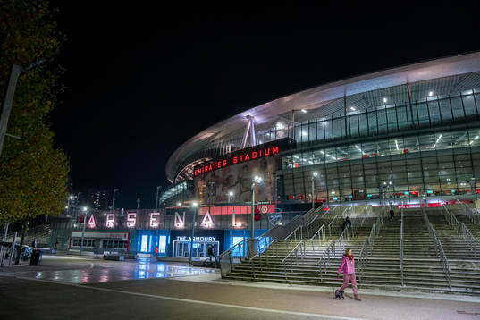The Emirates Stadium