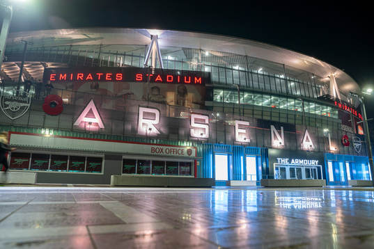 The Emirates Stadium
