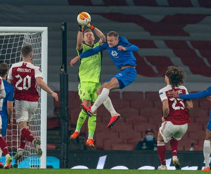LONDON, ENGLAND - Thursday, November 5, 2020: Arsenal's