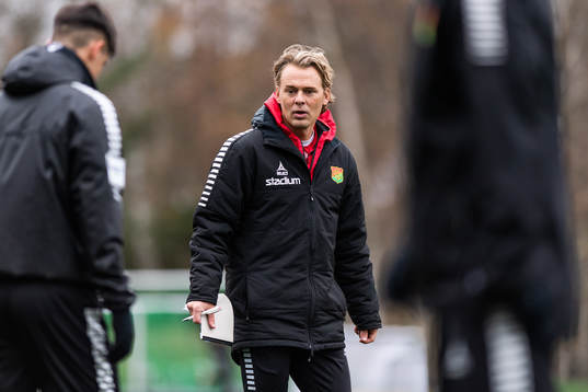 Assisterande tränare Fredrik Holmberg