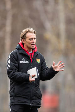 Assisterande tränare Fredrik Holmberg