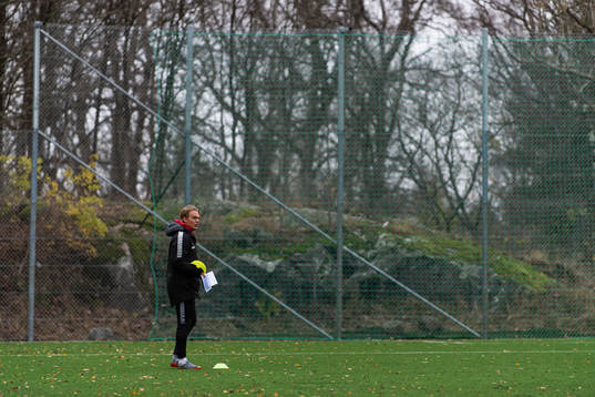 Assisterande tränare Fredrik Holmberg