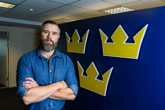 Johan Stark, generalsekreterare på Svenska