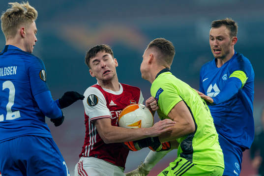LONDON, ENGLAND - Thursday, November 5, 2020: Arsenal's