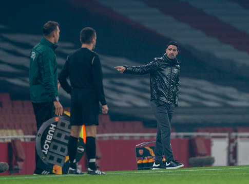 LONDON, ENGLAND - Thursday, November 5, 2020: Arsenal's