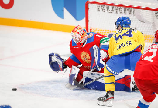 Yaroslav Askarov #1, RUS and Jonathan Dahlen #54, SWE