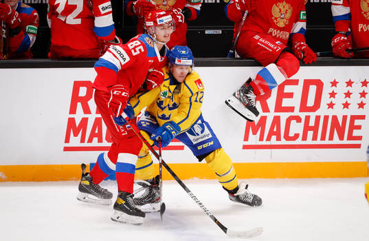 Shakir Mukhamadullin #85, RUS and Max Friberg #12, SWE
