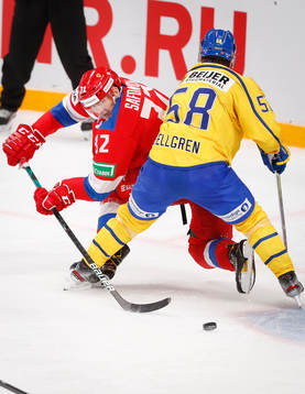 Ilya Safonov #32, RUS and Jesper Sellgren #58, SWE