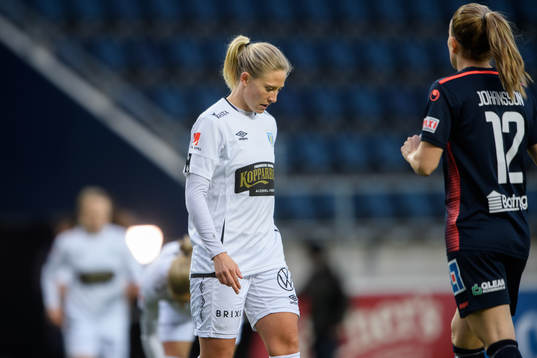 Göteborgs Rebecka Blomqvist deppar