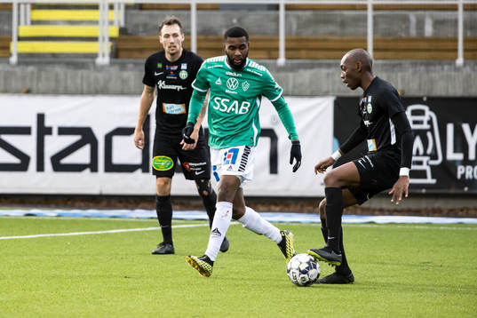Brages Moses Makasi och Västerås Moonga Simba